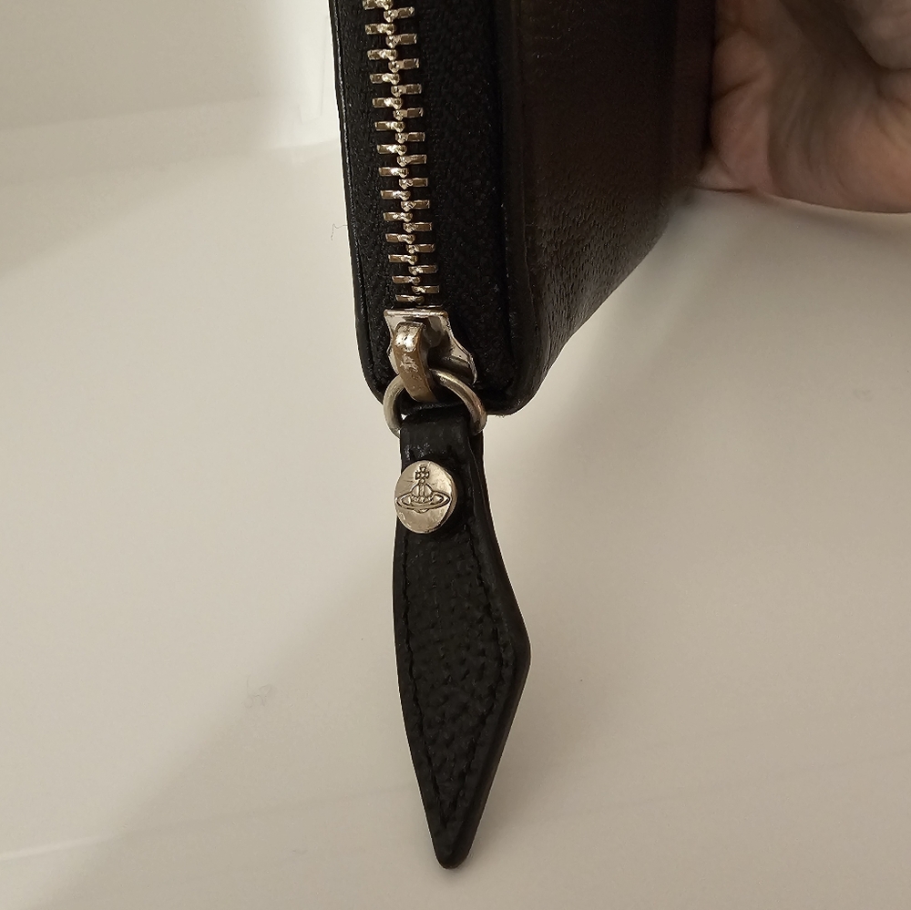 Vivienne Westwood Black Long Wallet - Picture 4 of 5